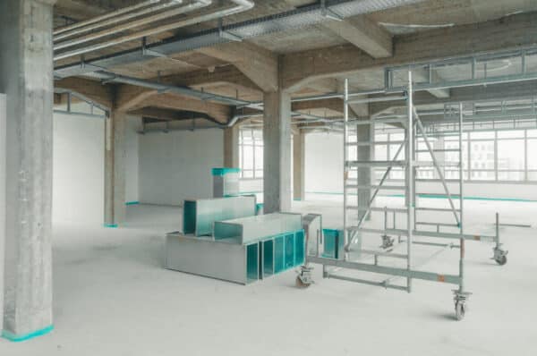 Renovation phase at Vitaminlager – interior work on the soon-to-open breakfast and event venue at John & Will Bremen